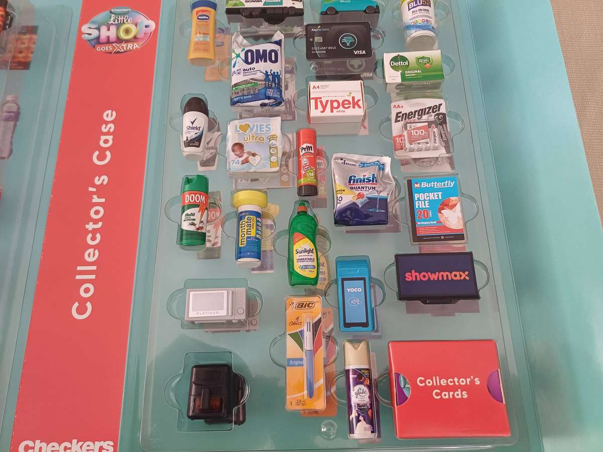 Complete Set of Checkers Little Shop 2024 Mini's Set in Collector's Case!