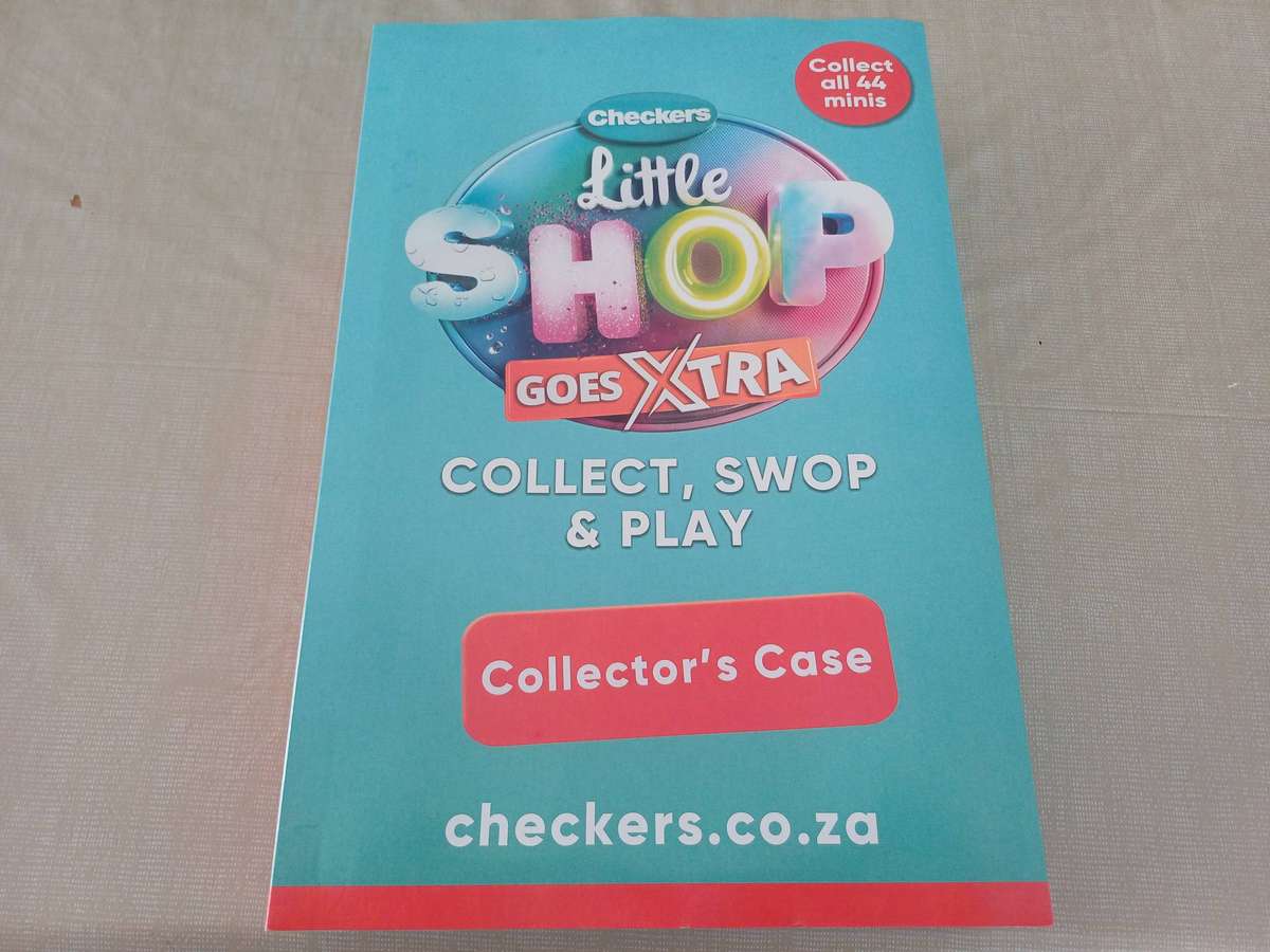 Complete Set of Checkers Little Shop 2024 Mini's Set in Collector's Case!