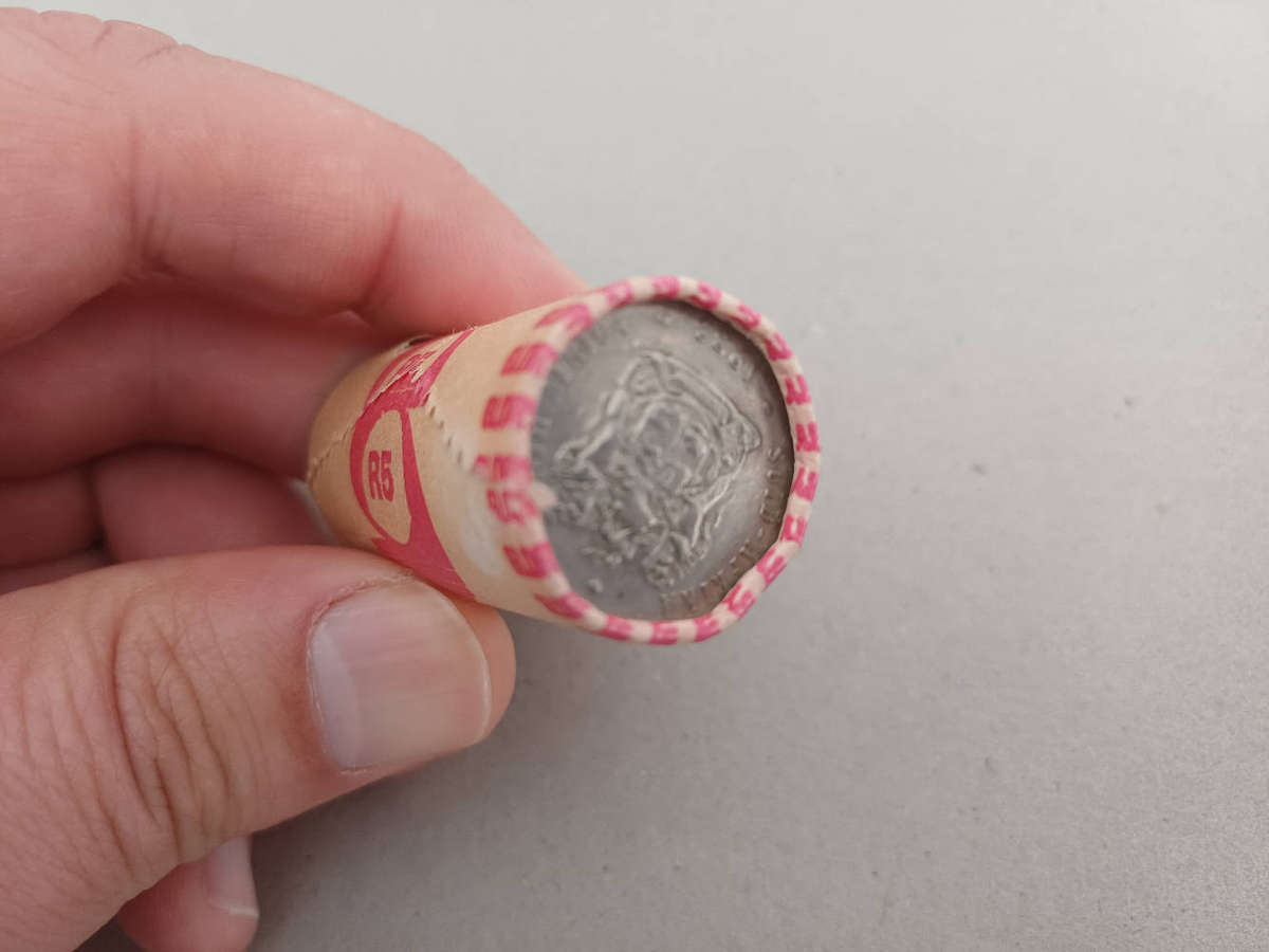 Coin Roll of sealed RSA 20c coins - Sun International