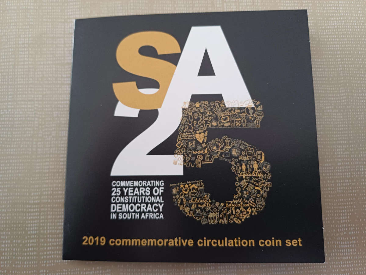 Complete Set of SA25 Coin Set in SA Mint Folder! (9 Available)