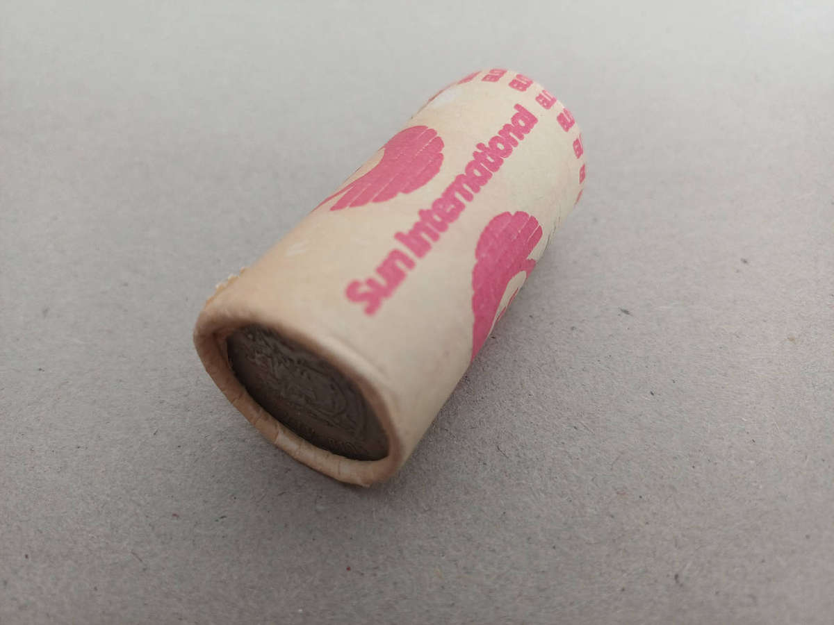 Coin Roll of sealed RSA 20c coins - Sun International