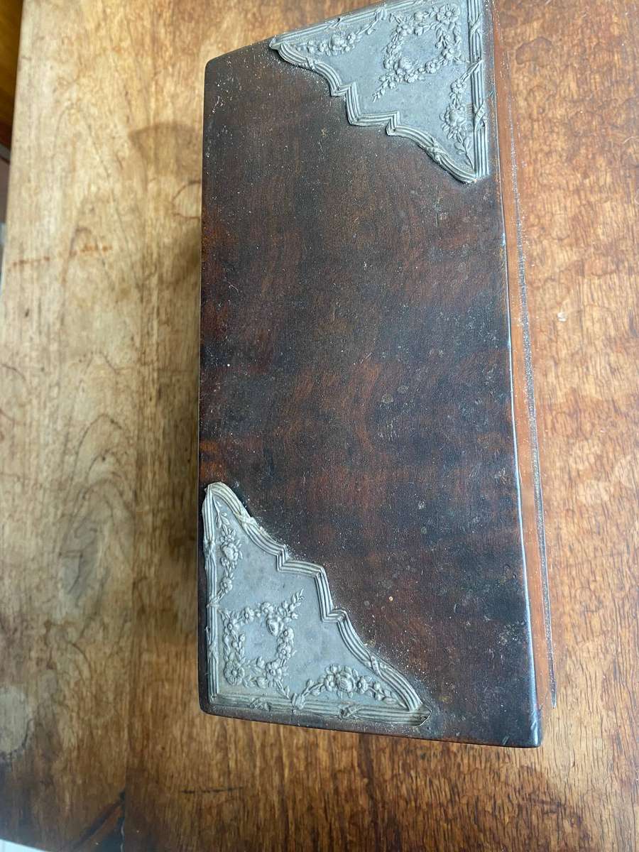 Set of 3 antique wooden boxes - vintage storage and decor