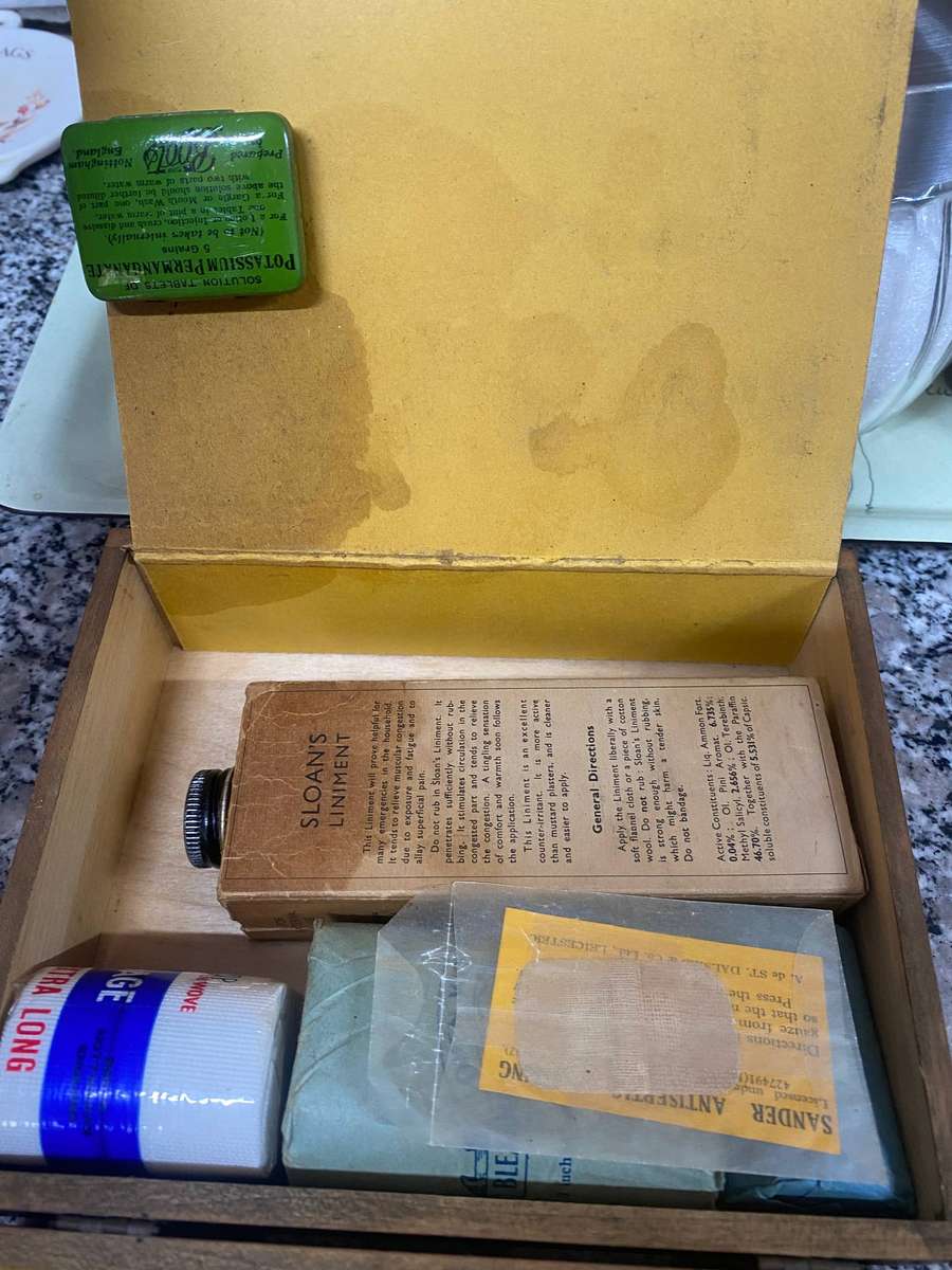 3 antique boxes (valuable)