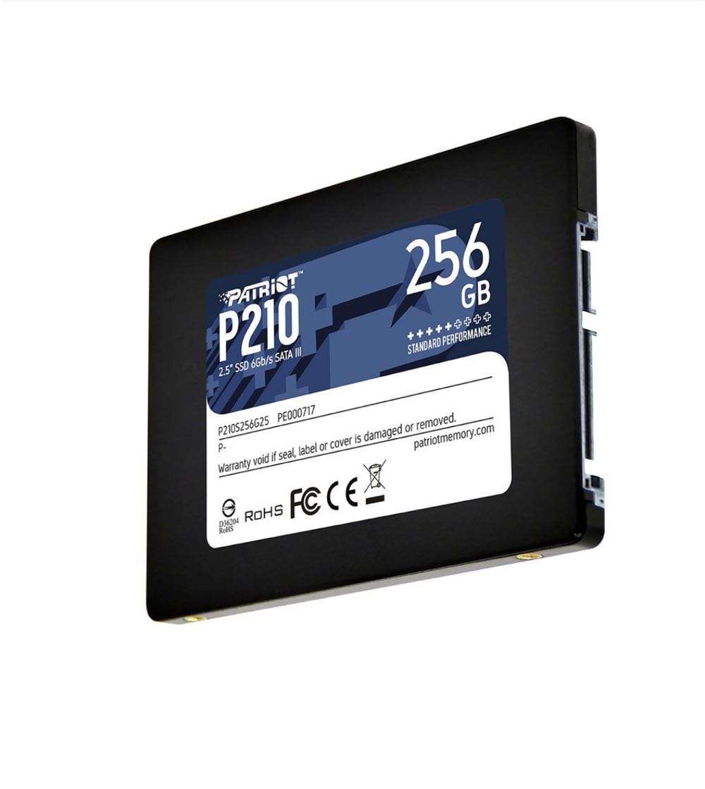 Patriot 256 GB SSD (P220S256G25) (Interface: SATA III, Form Factor: 2.5 Inch)