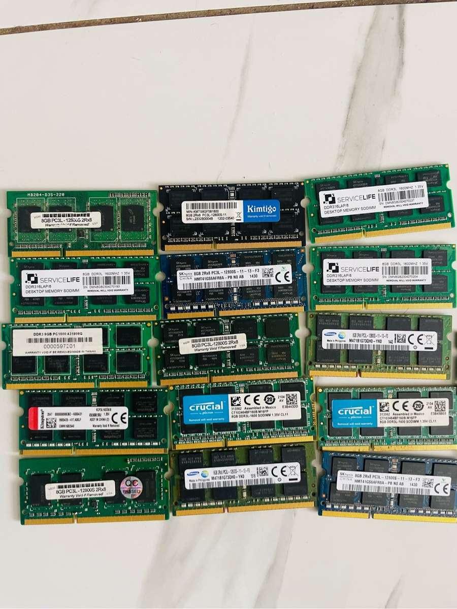 8GB DDR3 Laptop Ram