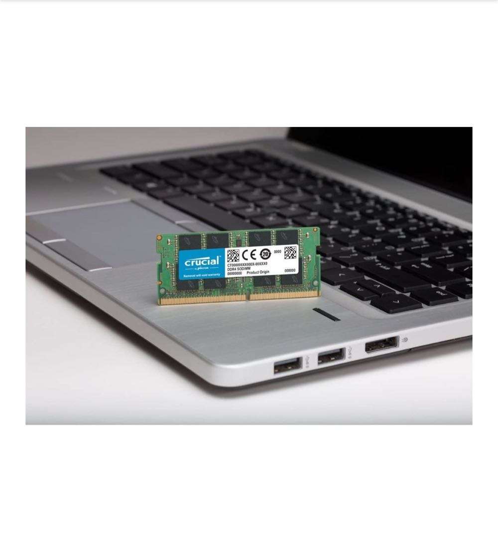 Crucial 32GB DDR4 3200 MHz SO-DIMM Dual Ranked Notebook Memory