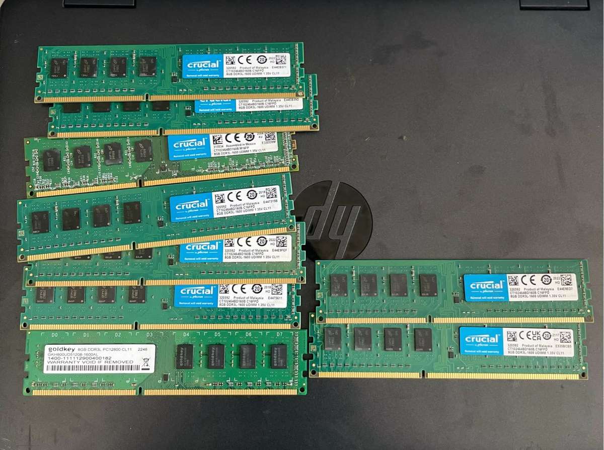 Crucial 8GB DDR3 1600Mhz