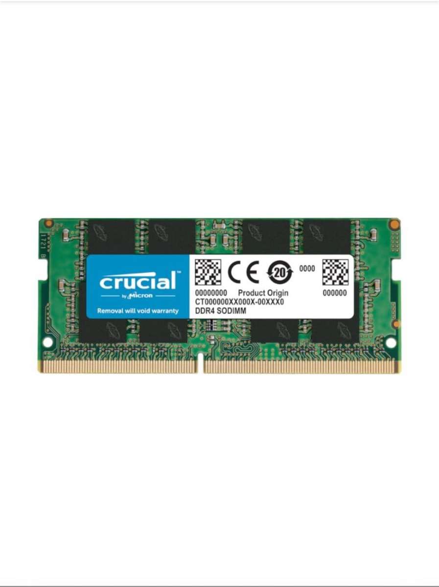 Crucial 32GB DDR4 3200 MHz SO-DIMM Dual Ranked Notebook Memory