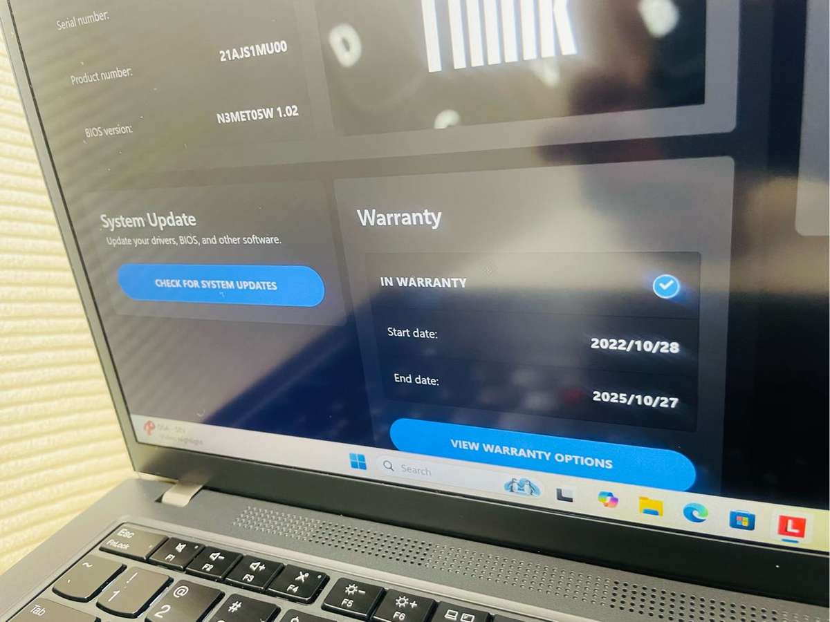 New Lenovo ThinkPad T14 Gen 3 Core i5 Laptop 21AH004XZA With 24GB RAM