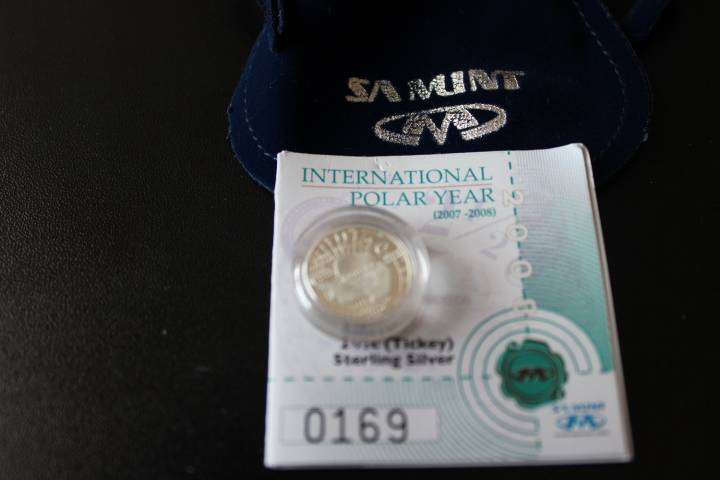 2002 Brydes Whale Silver Tickey