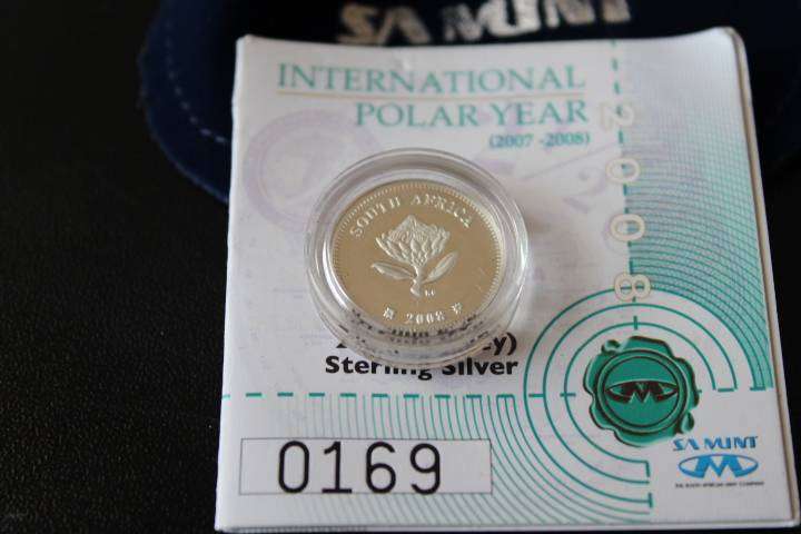 2002 Brydes Whale Silver Tickey