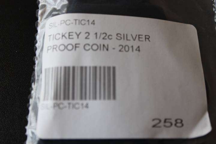2014 Trains of South Africa, Silver Tickey (Still sealed)