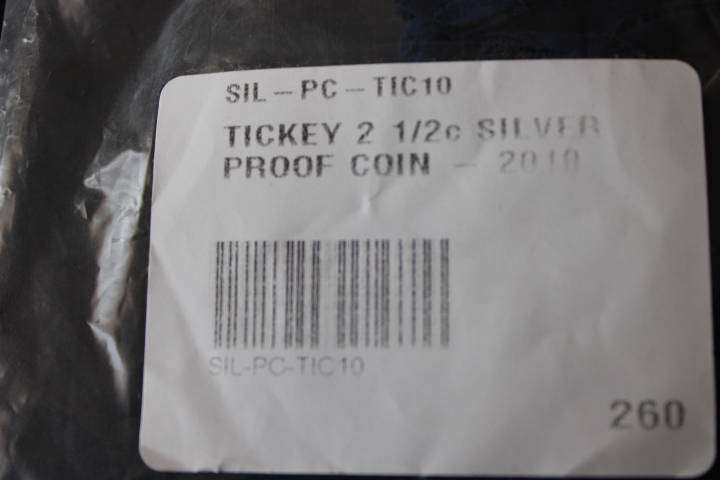 2010 Mail Steamship, Silver Tickey (Still sealed)