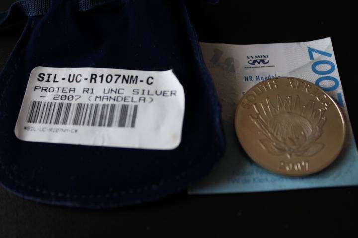 2007 Mandela Silver R1 (Still sealed) Spot R829.86
