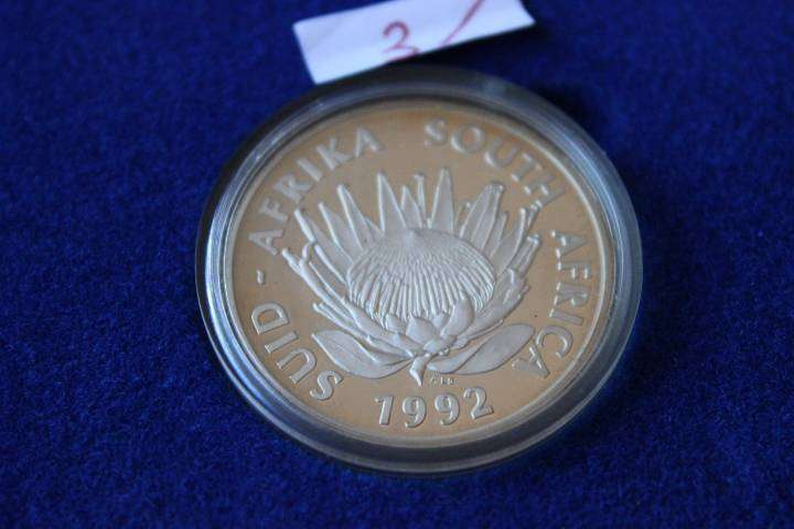 1992 Proof Silver R1 Coinage