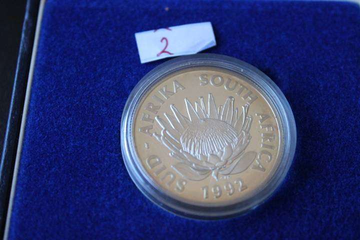1992 Proof Silver R1 Coinage, Spot R829.86