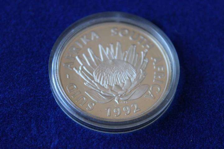 1992 Proof Silver R1 Coinage, Spot R829.86