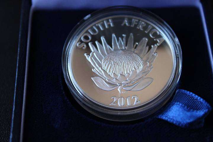 2012 Proof Silver R1, Spot R829.86