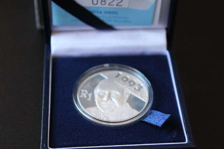 2007 Proof Silver R1 De Klerk, Spot R829.86
