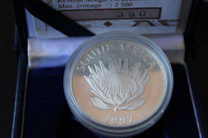 1997 Proof Silver R1 Woman, Spot R829.86