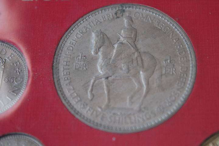 Fairwell Brittish Coin set Pound S.D. System