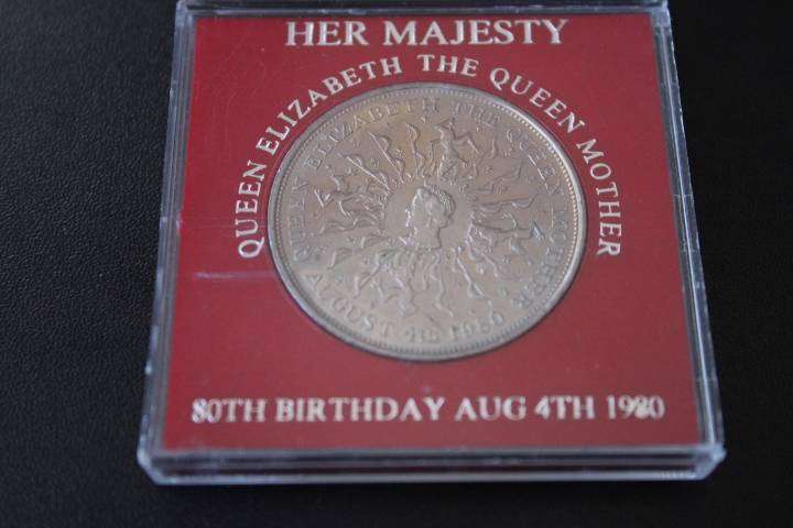 Elizabeth 80th Birthday Crown 4 August 1980
