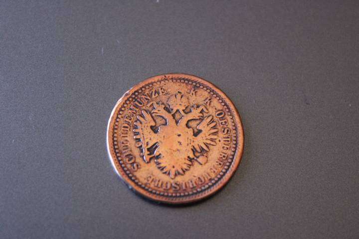 1851 Austria, 1 Kreuzer, K K Oesterreichische Scheidemunze