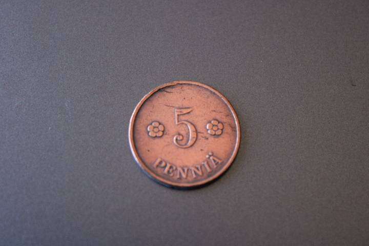 1922 Finland 5 Pennia