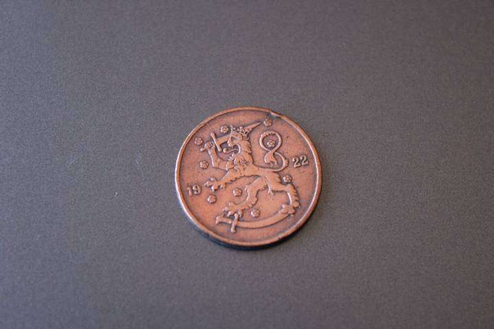 1922 Finland 5 Pennia