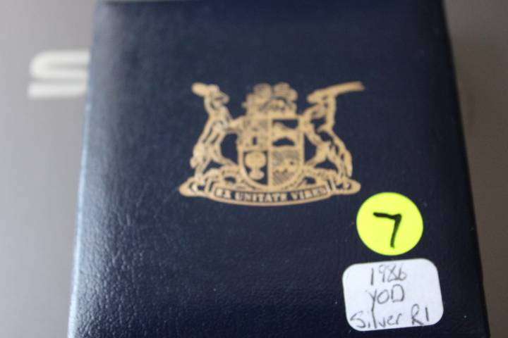1986 Year of the Disabled Silver R1, Spot R717.72