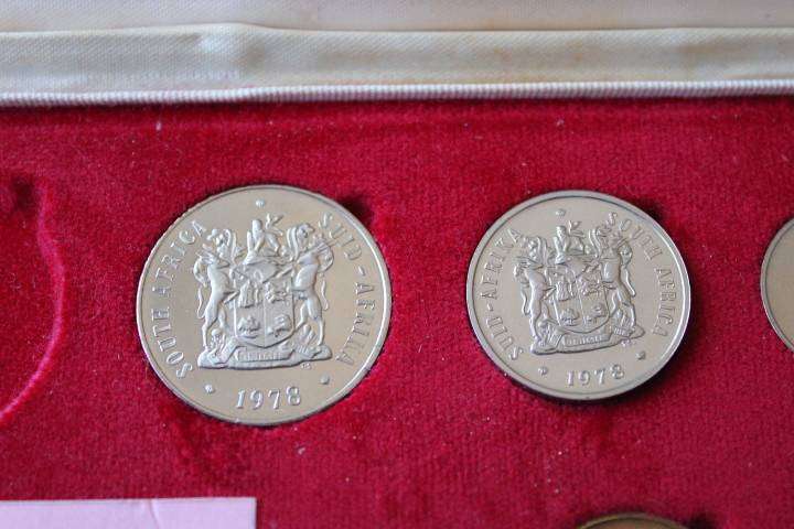 1978 Partial Proof Set 50c to 1/2c