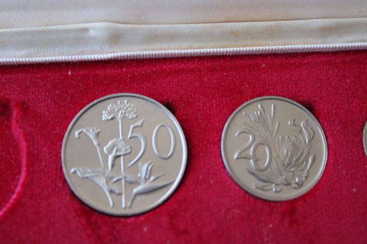 1978 Partial Proof Set 50c to 1/2c