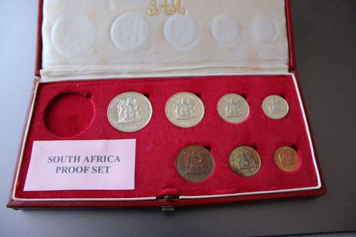1978 Partial Proof Set 50c to 1/2c