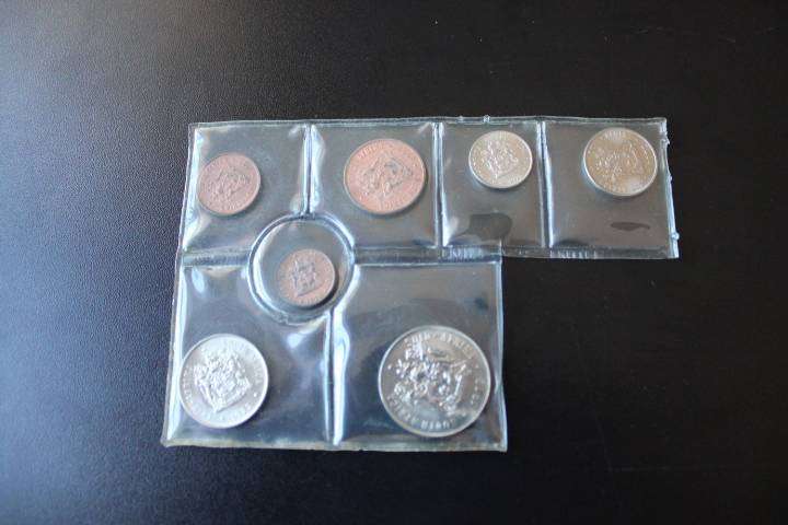 1972 Partial Uncirculated Set, no R1