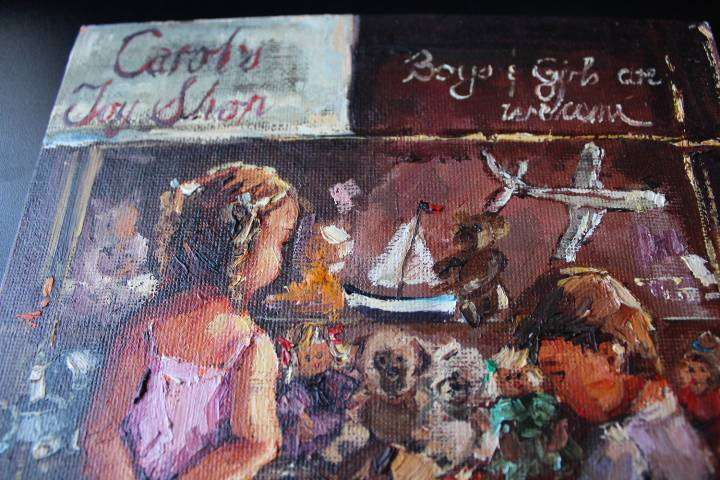 Antoinette van der Merwe Oil on Canvas
