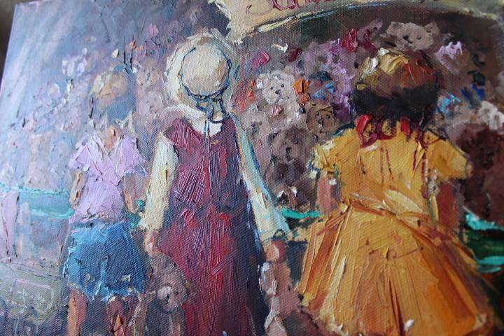 Antoinette van der Merwe Oil on Canvas