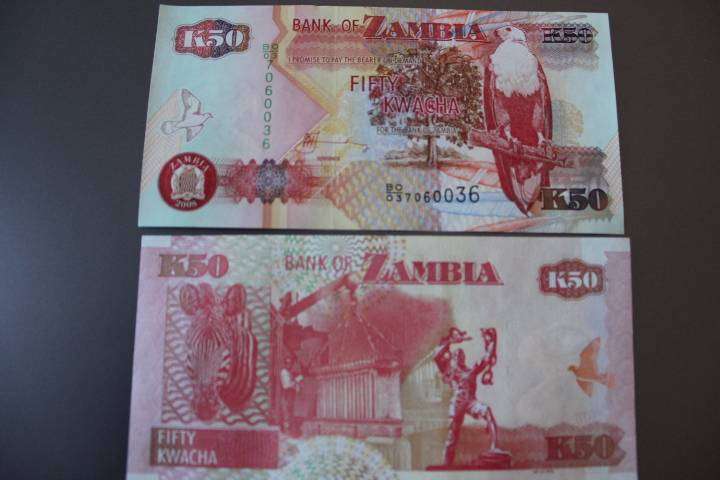 2008 Zambia, K50 Kwacha, Crisp, Uncirculated