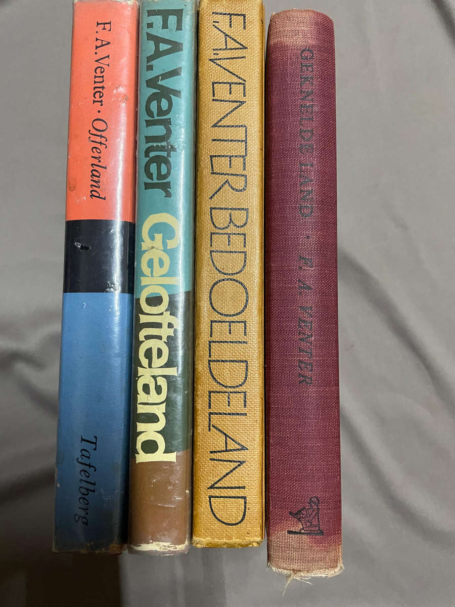 F. A. Venter. Vier lande-boeke. Geknelde Land, Offerland, Gelofteland & Bedoeldeland,