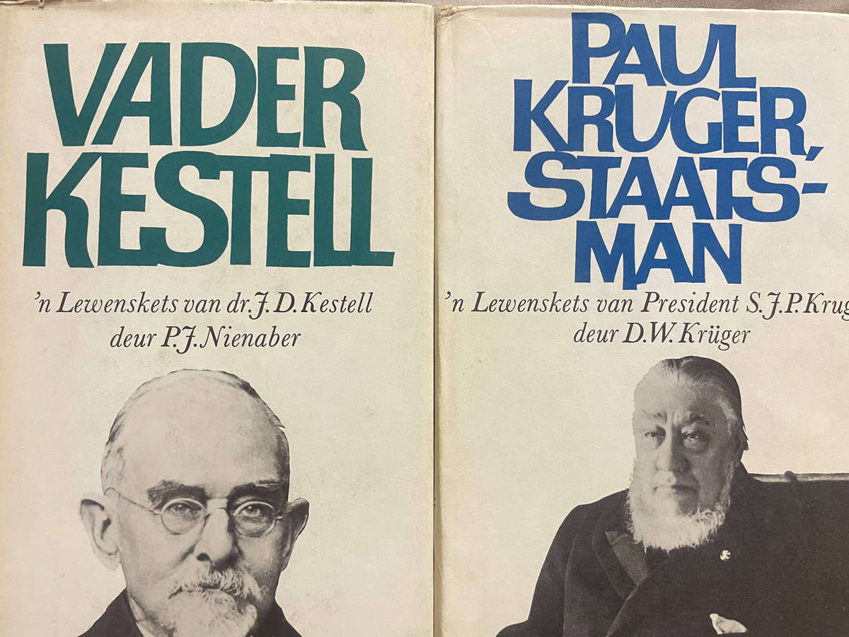 Paul Kruger staatsman. D.W. Kruger & Vader Kestell. P. J. Nienaber