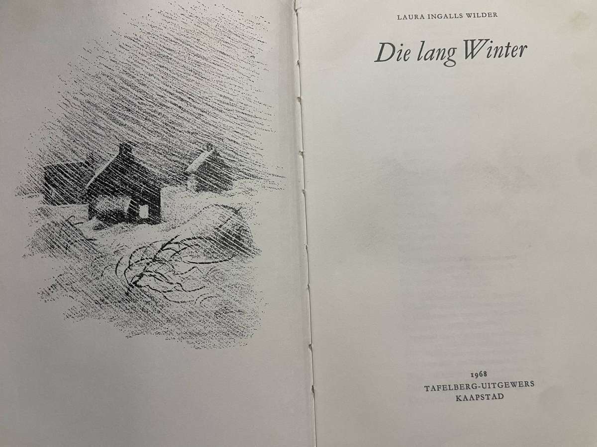 Laura Wilder. Die lang winter.