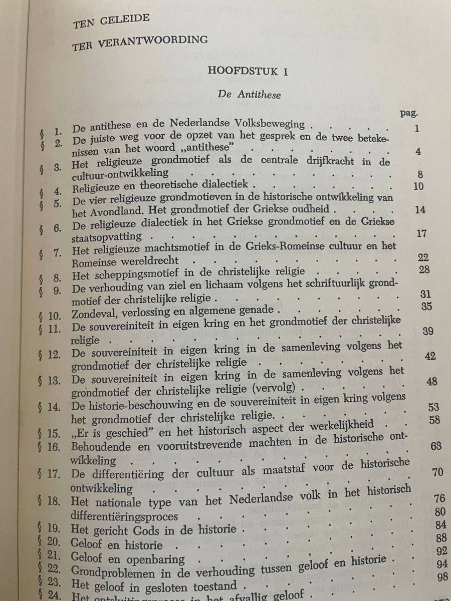 Vernieuwing en Bezinning om het Reformatorisch Grondmotief. Herman Dooyeweerd.