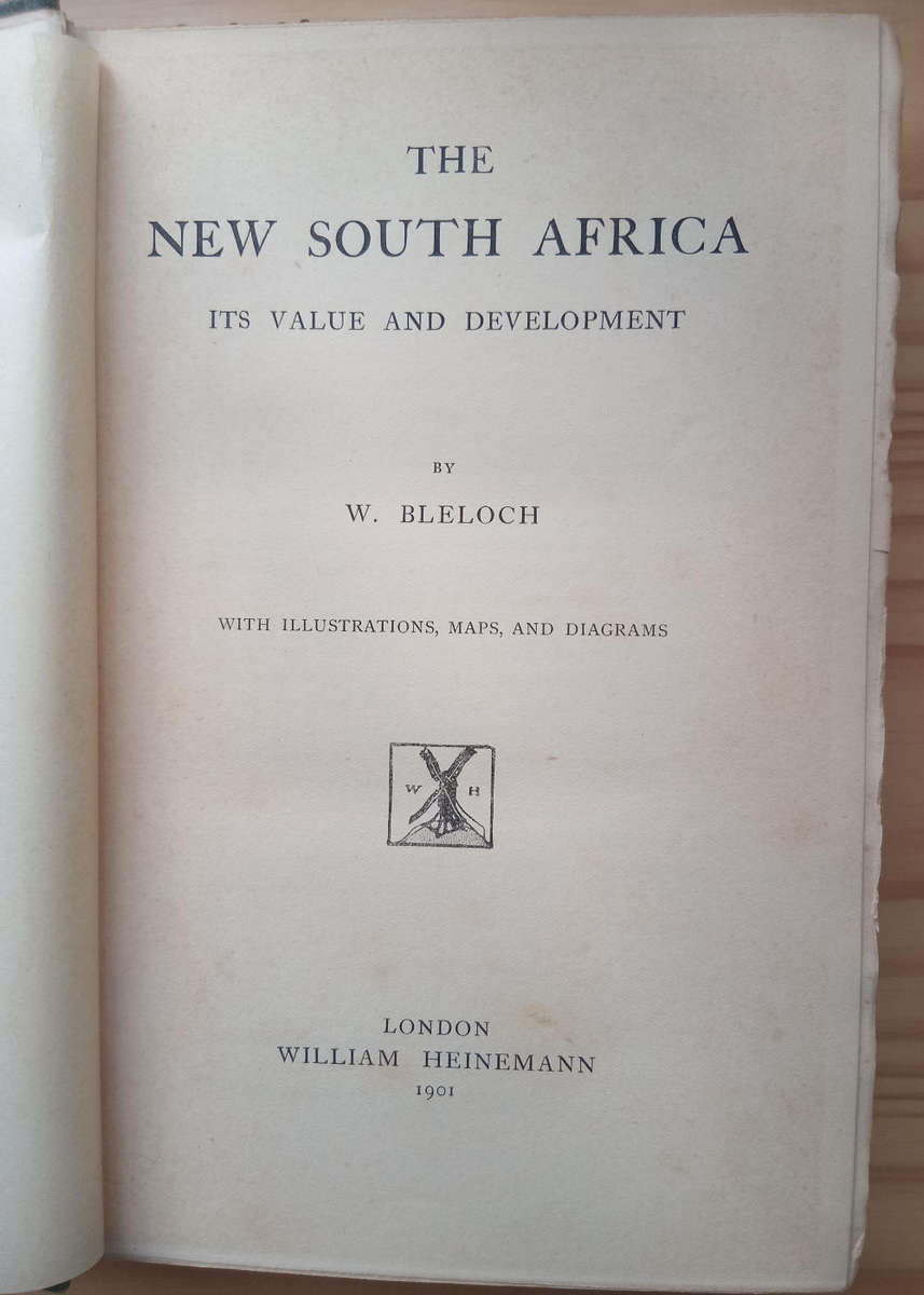 Africana- The New South Africa (1901)