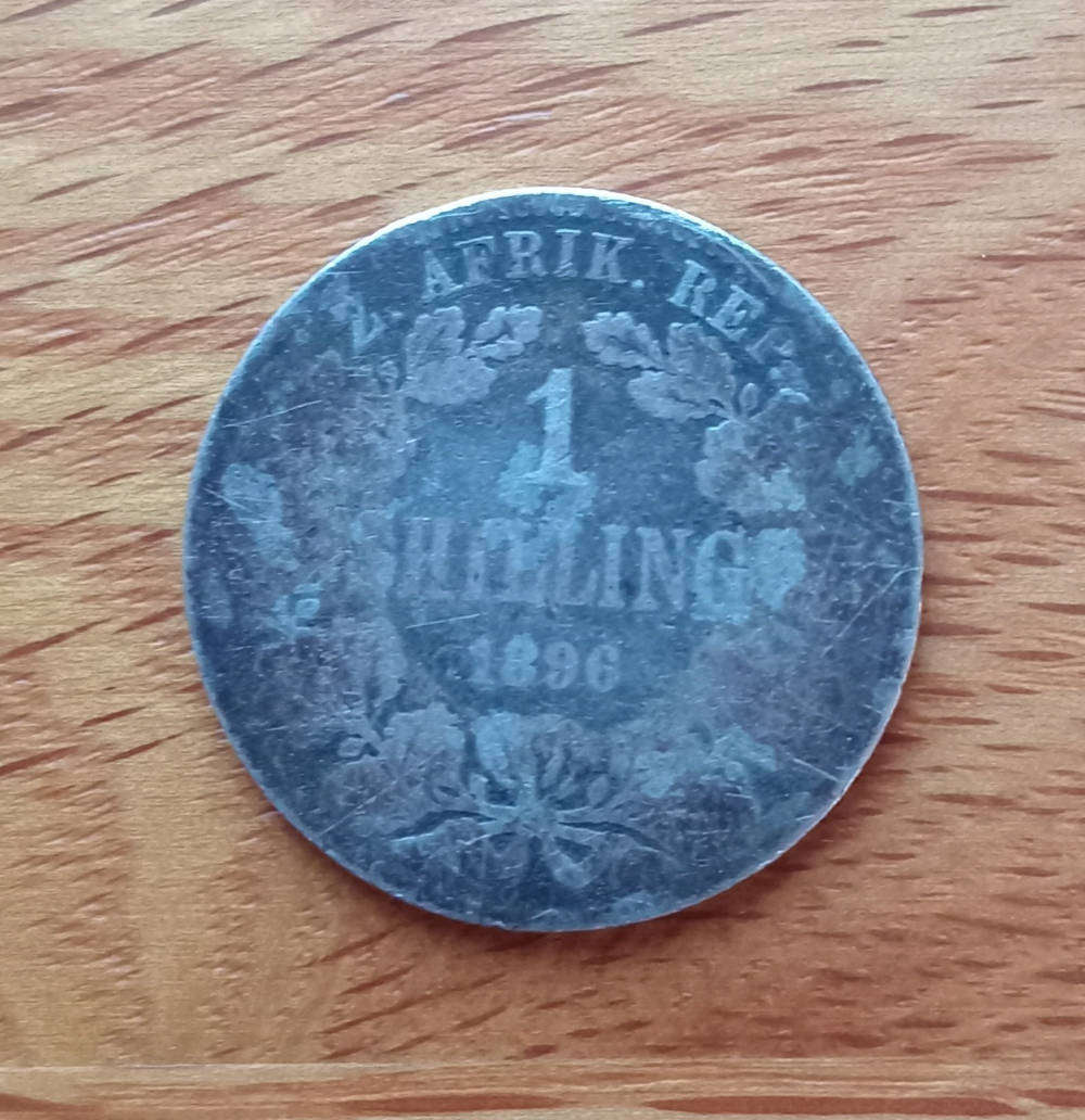 1896 ZAR 1 shilling
