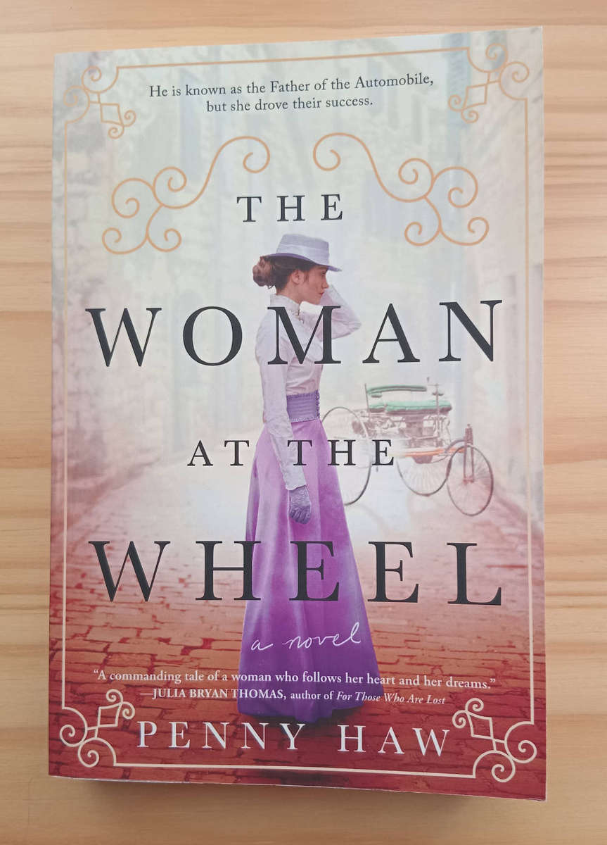 The woman at the wheel- Penny Haw