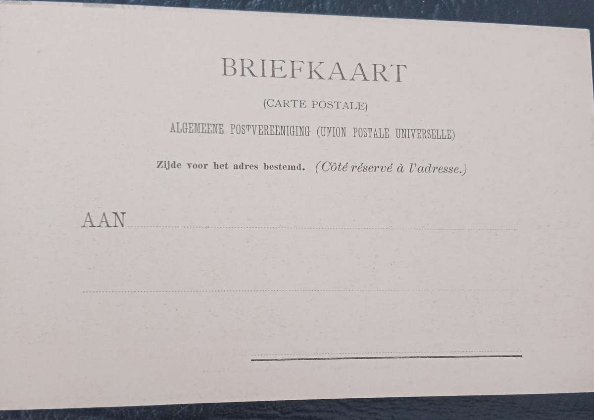 Africana- Briefkaart, Paul Kruger's casket