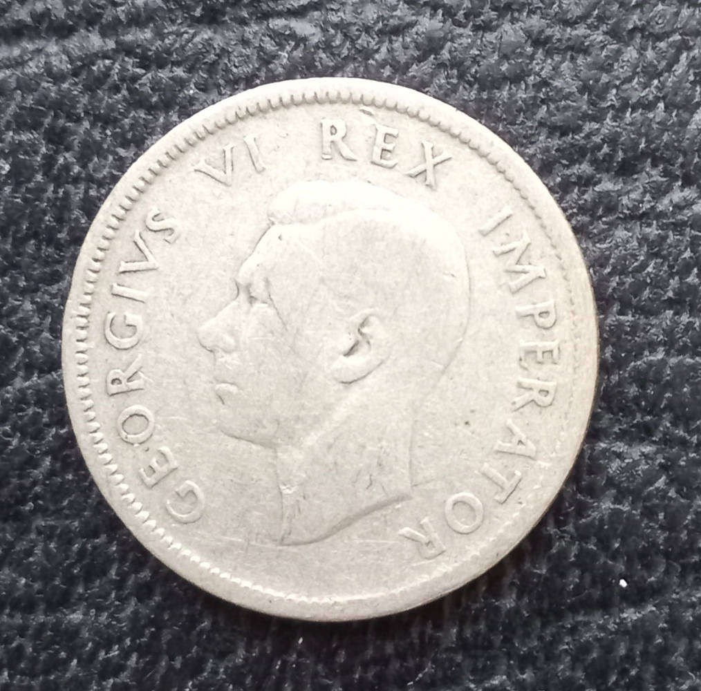 1940 South Africa one shilling