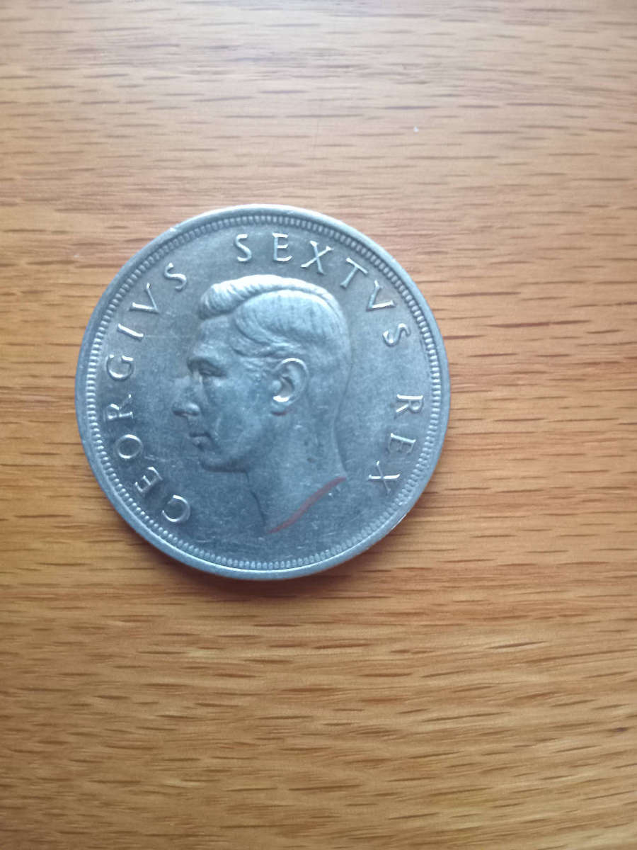 1952 South Africa 5 shillings