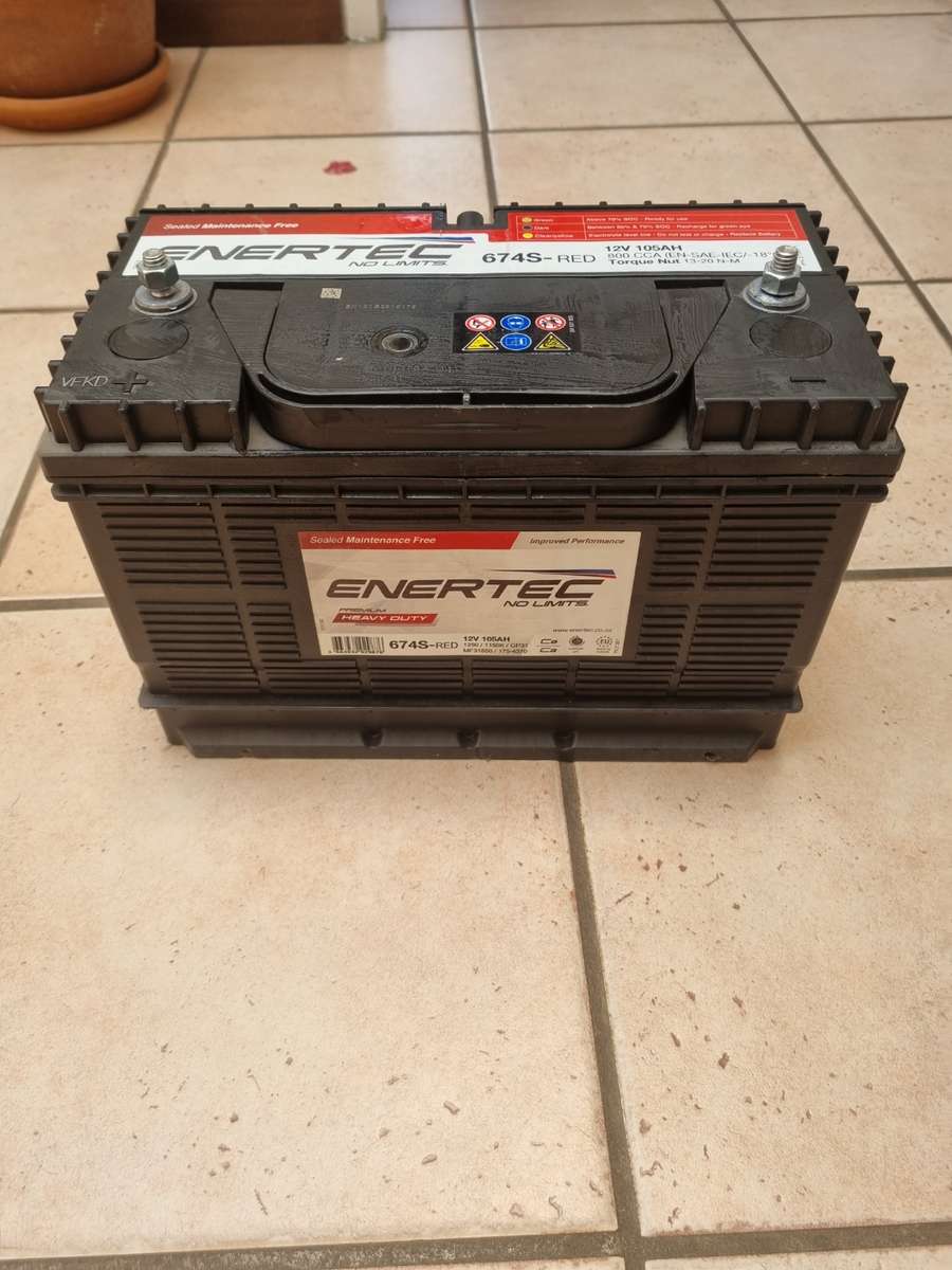 Enertec 105AH 12V Battery