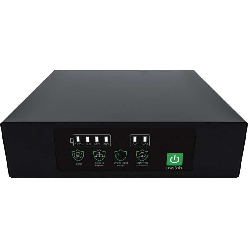 Mini DC UPS - 60W - POE - 3x 12V 2x 9V - 51.20Wh (16000mAH)
