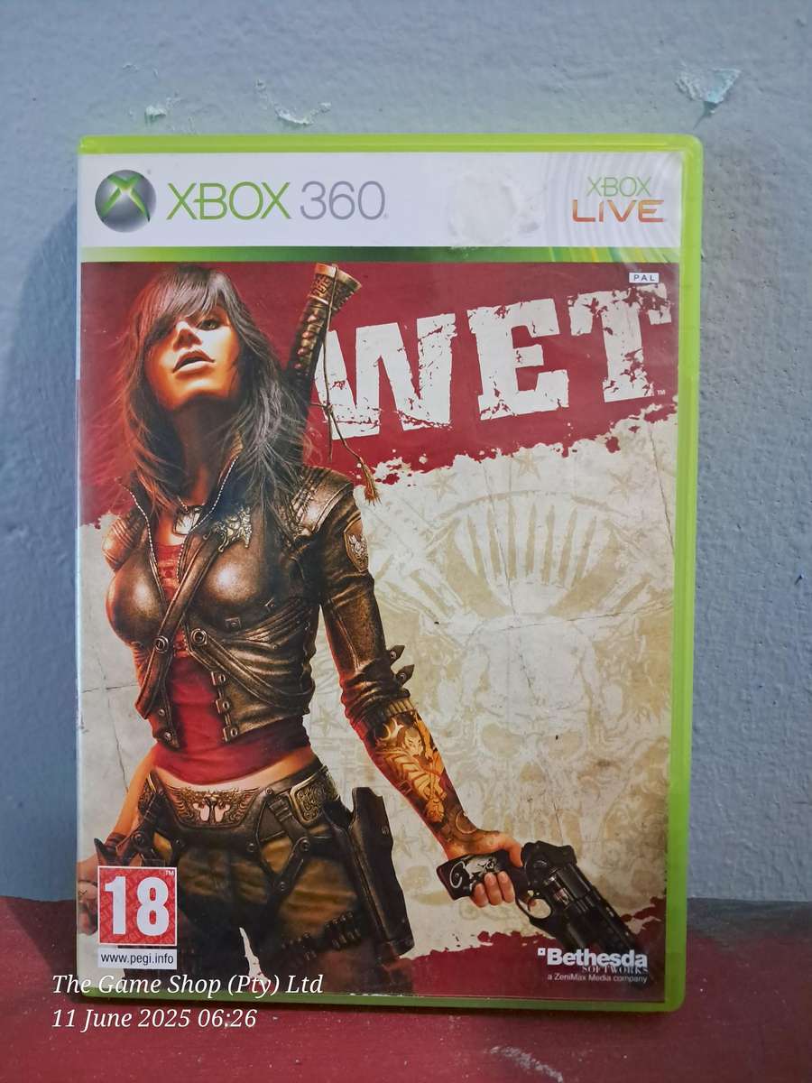 Xbox 360 Wet - CIB